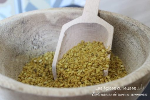 Assemblage Gomasio au curry - Les épices curieuses