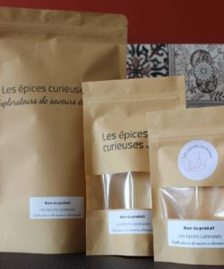 Nos emballages - Packaging - Les épices curieuses