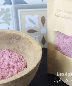 Fleur de sel au vin rouge Syrah - Les épices curieuses