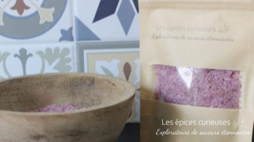 Fleur de sel au vin rouge Syrah - Les épices curieuses